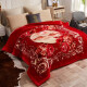 Antarctic home textile blanket winter thickened double-layer Raschel warm blanket universal wedding blanket nap air-conditioned blanket towel quilt double air-conditioned quilt autumn and winter blanket quilt gift [double-layer thickened can sleep naked] 180x220cm weighs about 6Jin [Jin is equal to 0.5 kg, ]