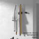 Palemo G689 concealed electric towel rack intelligent temperature adjustable timed villa minimalist copper drying bath towel rack 2+1 white vertical style (dry bathrobes)