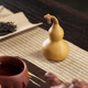 Han and Tang Yixing purple sand gourd tea pet Kung Fu tea set ornaments can raise yellow segment mud tea play creative can raise gourd tea pet