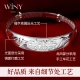 The Only Silver Bracelet Ladies Silver Jewelry 9999 Fine Silver Bracelet For Mothers Young Models Solid Plain Ring Jewelry Mothers Elderly Birthday Gift With Certificate Gift Box 401g Longfeng Xiangfu