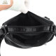 XBLGX fashion crossbody bag women's bag 2020 new shoulder bag lightweight soft pu shoulder bag middle-aged backpack mother bag black