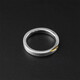 Banidier (Yin Nian) ring men's trendy Korean version men's single student index finger ring female couple's tail ring gift for boyfriend, one men's model (the opening can be adjusted in size)