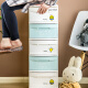 Xitianlong installation-free storage cabinet simple wardrobe bedside table children's snack toy storage cabinet 5-layer nestling