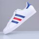 阿迪达斯 （adidas）三叶草COAST STAR男子经典时尚百搭低帮小白鞋运动休闲板鞋EE8900 EE6198「经典红蓝条纹」 40.5 (250mm)