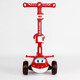 Super Flying Scooter SW-688 Ledi Xiaoai Animation Cartoon Foldable Airplane Head Children's Scooter Ledi Hong [Flash Wheel + Anti-roll + Protective Gear]