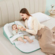 ABCMOKOO baby anti-vomiting slope pad anti-overflow milk choking pillow newborn bed mid-bed breastfeeding artifact BB nursing pillow Leto PROMAX model + sunshade mosquito net
