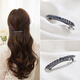 Chimera (CHIMERA) simple retro one-word clip top clip back of the head hairpin headwear female high-end hairpin clip children's birthday gift