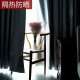 Mingju Fabric Thickened Oxford Cloth Silver-coated Full Blackout Finished Curtains Sunshade Insulation Sunscreen Bedroom Balcony Living Room Curtain Hook Type 1.4m wide * 1.8m high single piece