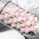 FirstLove 51 pink rose eternal soap flowers delivered in the same city for New Year, Valentine's Day, birthday gift for girlfriend, non-flowers