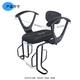 Shanye bicycle child seat rear safety belt backrest mountain bike rear seat cushion bicycle with additional pedals for adults with children bicycle with rear frame black J-shaped handle H
