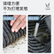 Fuju home entrance floor mat entrance door mat non-slip foot mat door water-absorbent dust-proof floor home stair mat commercial carpet 80*120cm gray stripe