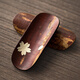Tonghe imported from Japan Yamazakura tea spoon Japanese tea ceremony accessories tea shovel handmade high-end cherry blossom wooden spoon Yamazakura tea spoon (Sakura)