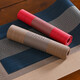 Baipinliang Tea Seat New Chinese Tea Table Mat Tea Table Flag Chinese Style Coffee Table Table Cloth Waterproof Zen Tea Mat High-End Blue 30*240cm Table Length 1.7m-2.0m