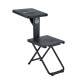 Yakeshang Soldier Study Chair Field Table and Chair Folding Writing Stool Multifunctional New Military Fan Folding Chair Military Style