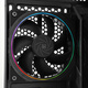 Limin (limin) TL-S12 Colorful Aperture Fan 12cm Chassis Fan ARGB Fan Supports Shenguang Sync 4PIN PWM Speed ​​Adjustable Fan