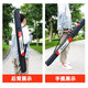 LIANQIU ball umbrella bag fishing gear bag rod bag pole bag fishing bag lightweight waterproof fishing rod bag fishing umbrella bag fishing gear black and red (85CM)