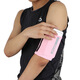 Hengxingzhe Outdoor Running Cell Phone Arm Bag Unisex Elastic Arm Cover Sports Fitting Anti-Theft Armband Pink XL