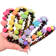 Ililuo children's broken hair headband princess little girl toothed candy color Kuromi headband girls cute baby hair accessories candy rainbow headband random 3 pieces