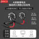 ZNNCO hanging neck fan lazy mini usb charging head-mounted hanging neck small fan portable sports handheld office student dormitory desktop refrigeration fan fashionable black 360 free rotation three-speed wind adjustment