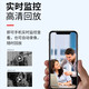 HiLEME4K超清小型摄像头家用手机远程高清夜视wifi监控器家用针眼无线摄线头室内无死角免插电家庭摄像机 【16G卡】远程开关WiFi版黑色