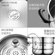 SUPOR steamer 304 stainless steel double-layer thickened large-capacity household double-bottomed two-layer steamer induction cooker gas universal pot steamer free steaming cloth 2 layers 28cm