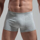 Beianshi disposable boxer briefs for men and women, travel portable, comfortable and wash-free shorts, pure cotton double-level 3-piece boxer briefs for men, gray XXXL size