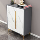 Coolin Shoe Cabinet Door Storage Cabinet Multi-layer Storage Cabinet Entrance Modern Light Luxury Entrance Cabinet Black Legs 70*33*90cm