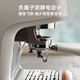 柏翠意式咖啡机家商用全半自动研磨一体机小型浓缩奶泡机双泵双炉 PE3899 节日礼物 星光海盐白（ 下单前咨询送惊喜赠品 ）