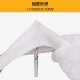 Baige labor protection gloves encrypted cotton yarn cotton thread gloves thickened wear-resistant work gloves workshop labor construction site work labor protection gloves A-grade cotton 12 pack