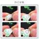 Guanpu Pavilion Fat Dong Lai's same style 18k gold pendant buckle jade jade pendant gold Hetian jade Au750 gold can be mini style