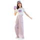 Yoyo one (Yoyo one) girls summer suit new children's short-sleeved wide-leg pants internet celebrity fashionable summer girls casual children's clothing 9889 white + 15029 pink 170