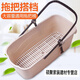Xiaodeng mop pool thickened plastic mop pool household simple wash mop mop pool with under drainage HFH large - single barrel (khaki color)