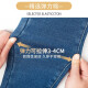 LangSha velvet jeans for women 2023 winter outer wear high waist elastic small feet slimming pencil pants women's velvet jeans