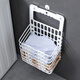 Daisy Leaf Folding Dirty Clothes Basket Large Capacity Dirty Clothes Basket Wall-mounted Foldable Dirty Clothes Storage Basket Laundry Basket Large