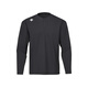 DESCENTE Essential series Henry collar quick-drying long-sleeved T-shirt sweater for men BK-BLACK L