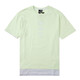 Adidas Vêtements masculins à manches courtes 2025 Été Nouveaux sports lâches confortables Contrôle rond rond à demi-manche T-shirt HE9923 vert (coton pur) S