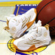 Hongxing Tong Ke Marke gebrochener Code Kobe Gedenkversion Basketballschuhe für Männer Teenager High-Top Air-Kissen nicht rutschernde atmungsaktive AJ Limited Edition 3527 Blau 3527 Blau 35 Größe