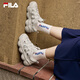 FILA Yang Mi's same style official pea shoes women's shoes dad shoes sneakers winter new sports casual shoes oatmeal brown-OM 38