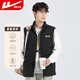 Pull back vest men's cotton clothing autumn and winter outdoor sports football training cotton vest thickened warm waistcoat running jacket