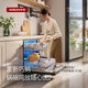 Boss F80 dishwasher is independently embedded and dual-purpose, 15 sets of large-capacity Sky Realm dishwasher, decontamination and disinfection all-in-one machine, nine-arm three-fork spray, first-level energy efficiency, black, 99.999% sterilization and disinfection, 15 sets, nine-arm three-fork spray and wash