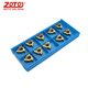 ZOTO CNC external thread insert variable pitch lathe tool holder turning tool external tooth cutter grain steel 16ER-AG60 (ZX35) (10 pieces/box)
