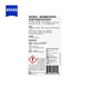 Zeiss Zeiss (ZEISS) glasses anti-fog cleaning wipes, lens lens goggles, myopia glasses, anti-fog, anti-fog wipes, 6 pieces