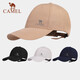 Camel (CAMEL) outdoor sports baseball cap for men and women, breathable sun hat, face covering cap 133BARC017 Phantom Black