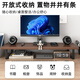 Shanshan Wood Art Monitor Elevated Computer Stand Computer Elevated Desktop Storage Rack Laptop Stand