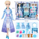 Ozhijia Doll Princess 3D Real Eyes Fashion Dress Up Doll Set Gift Box Children's Toy Girl Birthday Gift YSN.6398-60