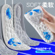Antarctic sports insoles for men, breathable, sweat-absorbent, popcorn boost, shock-absorbing, elastic and poop-stomping, for women, running basketball 45-46