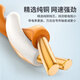 
Super six network cable 10 Gigabit CAT6A high-speed dual-shielding copper engineering decoration household wiring Super six dual-shielding network cable - gray - QS6169A (using Class 7 water 90m