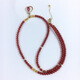 Zhaohao Coral Necklace Zodiac Year Ball Necklace