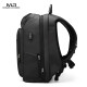 Marco Leden large-capacity backpack men's backpack 15.6-inch computer bag business travel bag school bag MR7080 cool black
