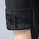 Wanhe autumn and winter clothing, middle-aged and elderly women's pants, mother's striped velvet pants, winter thickened cotton pants, high waist, large size outer wear warm pants